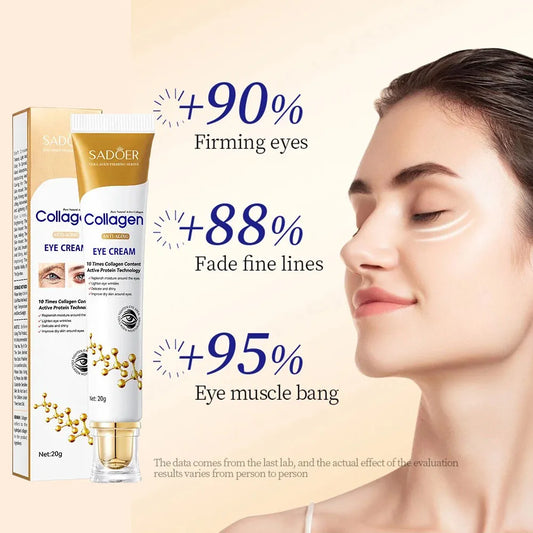 Collagen Eye Cream - Anti Dark Circles Moisturizing Skincare