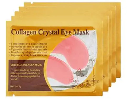 Gold Collagen Crystal Eye Mask Skincare Eye Patches - 10 Pairs
