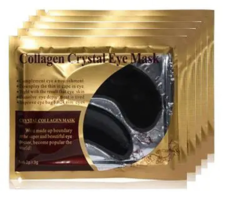 Gold Collagen Crystal Eye Mask Skincare Eye Patches - 10 Pairs